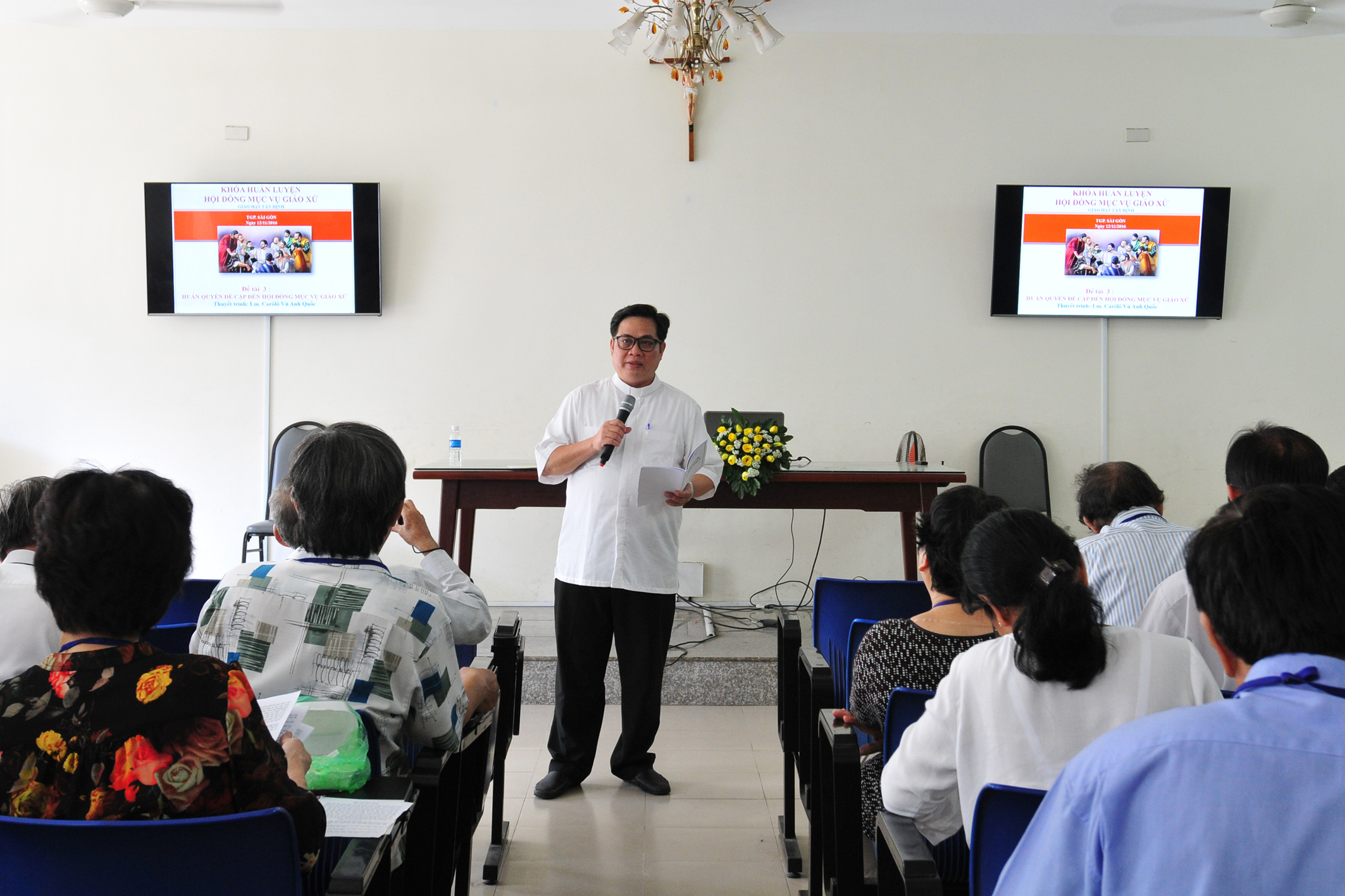 Tập huấn Hội đồng mục vụ giáo xứ hạt Tân Định