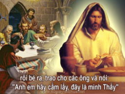 Mình và Máu Đức Giêsu đóng dấu Giao ước mới