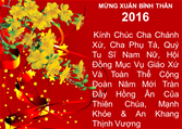 MỪNG XUÂN BÍNH THÂN 2016